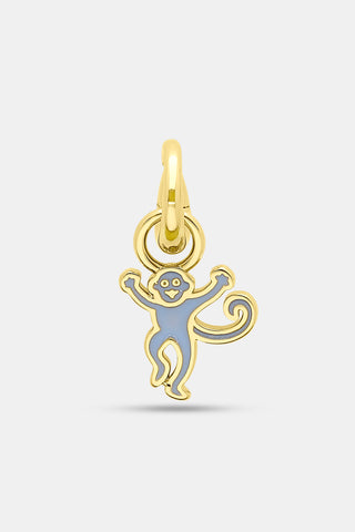 Enamel Monkey Charm