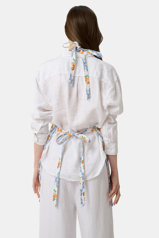 Roller Rabbit Orange Clementine Trellis Apron