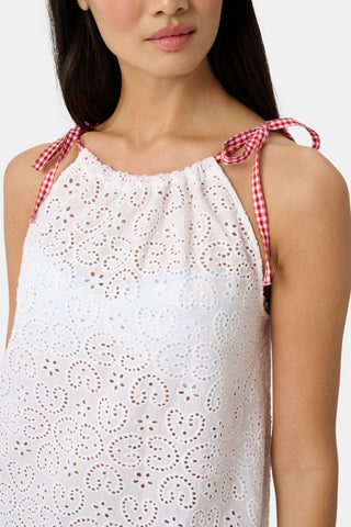 Roller Rabbit White Clover Eyelet Caroline Cover Up