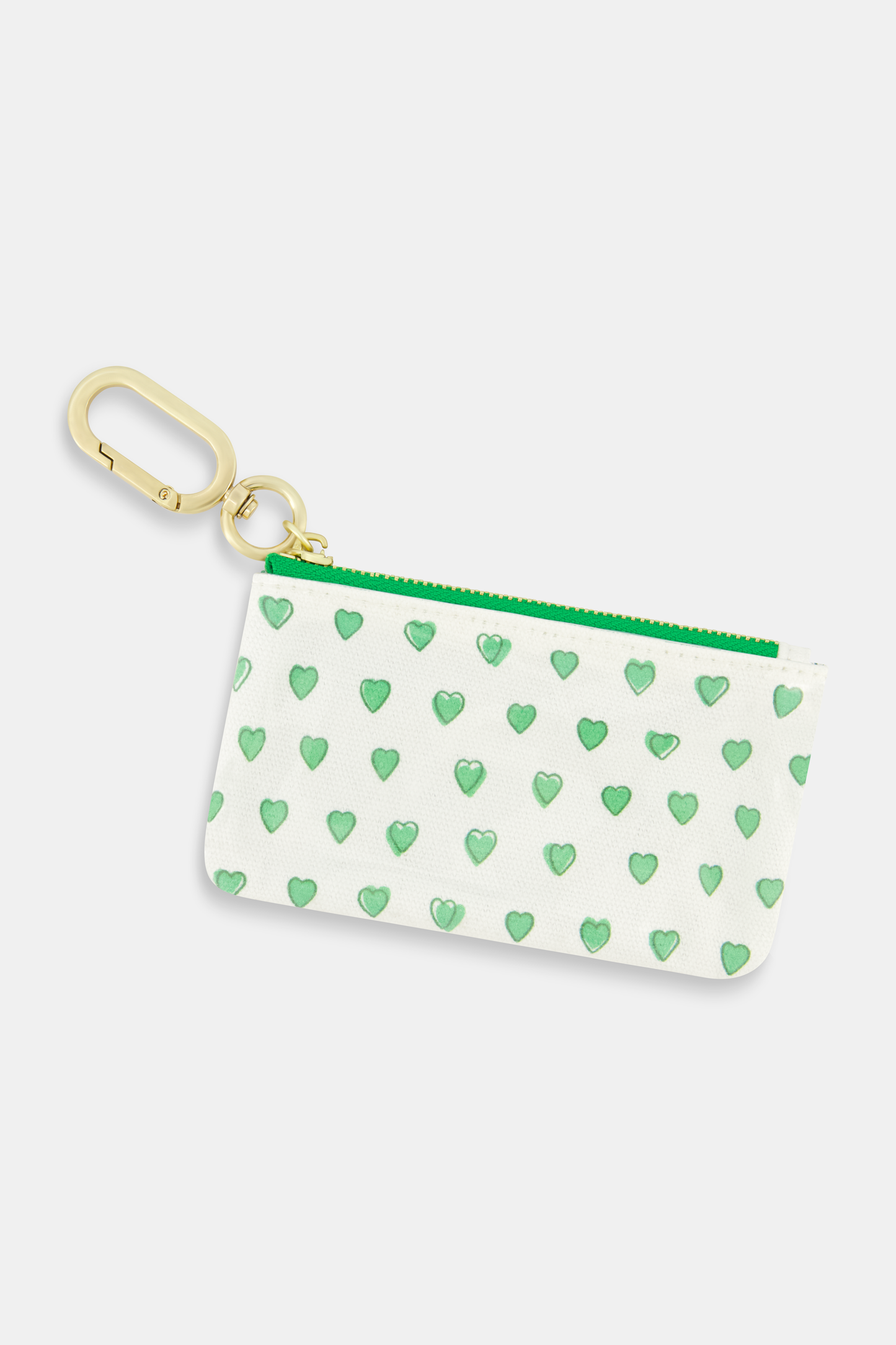 Roller Rabbit Emerald Hearts Coin Pouch