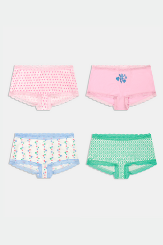Icons Boyshort 4 Pack
