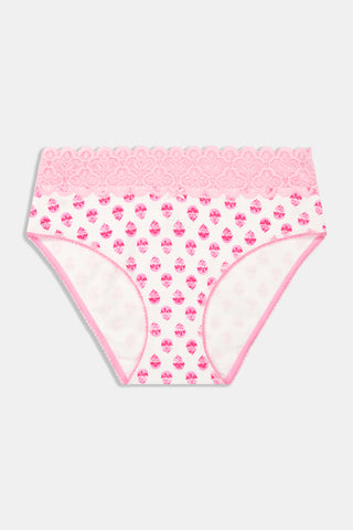 Ditsy Daisy Pointelle Cornelia Hipster