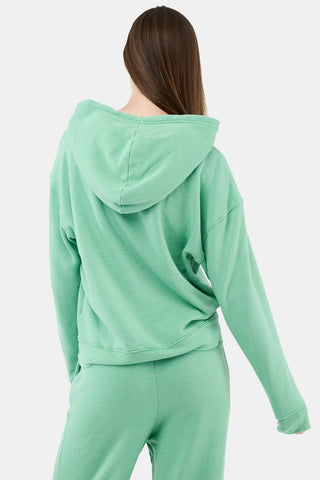 ROLLER RABBIT GREEN COZY CABIN HOODIE