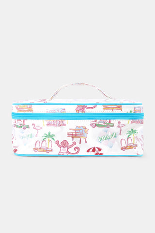 Roller Rabbit Miami Monkey Carry All Case