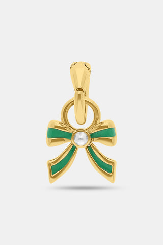 Enamel Bow Charm