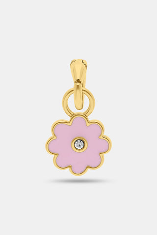 Enamel Flower Charm