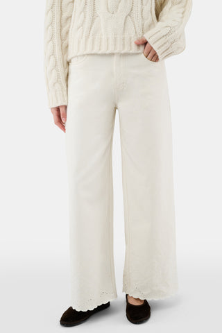 ROLLER RABBIT CREAM JEMINA EYELET DANIELLE JEANS