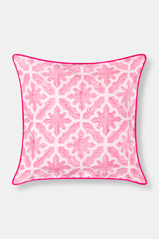 Roller Rabbit Red Monaco Pool Decorative Pillow