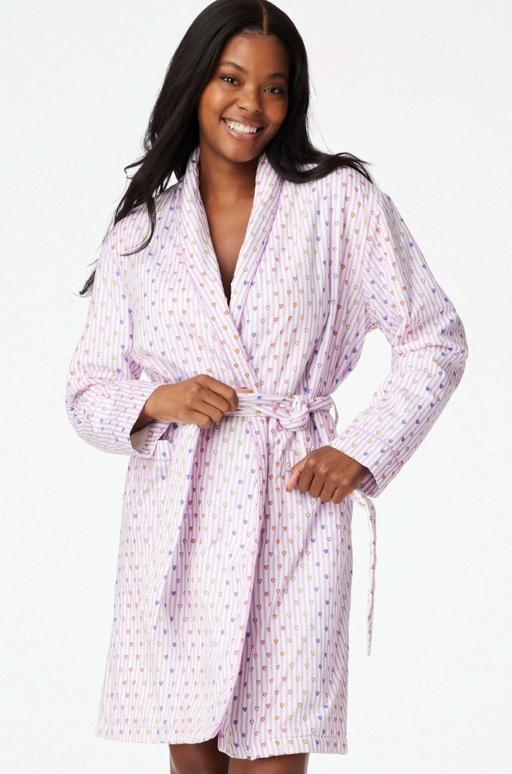 Disco Hearts Cosmo Robe | ROLLER RABBIT – Roller Rabbit