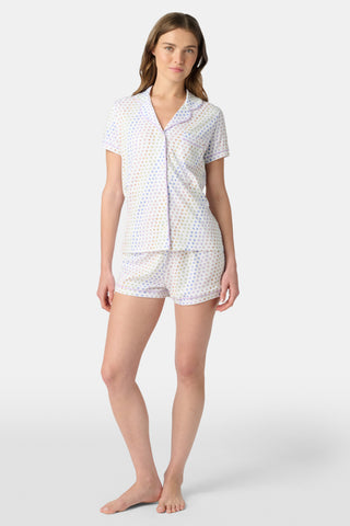 Roller Rabbit Disco Hearts Polo Pajamas