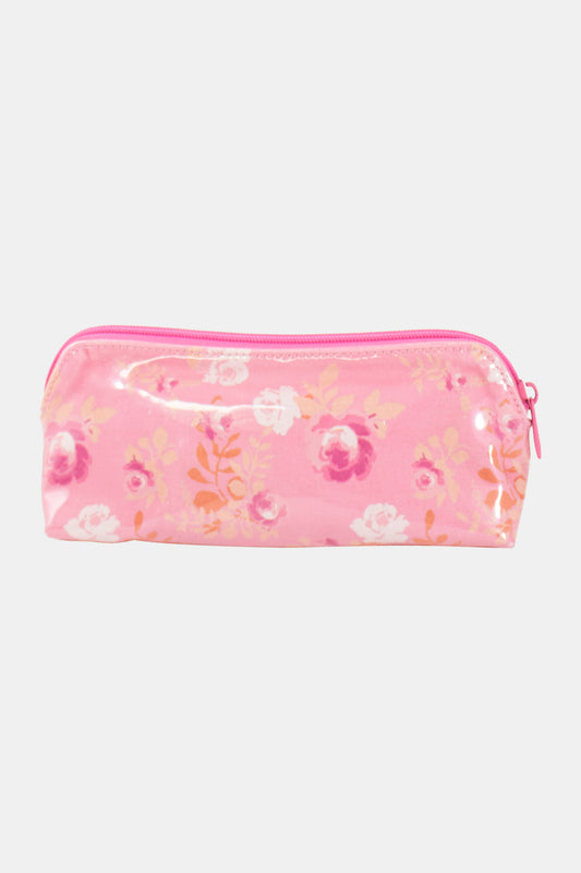 Red Jemina Coated Makeup and Toiletry Case – The Monogrammed Home