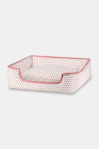 Roller Rabbit Pink Hearts Dog Bed