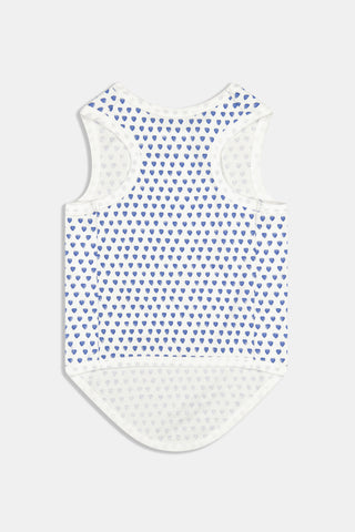 Roller Rabbit Blue Hearts Dog Pajamas