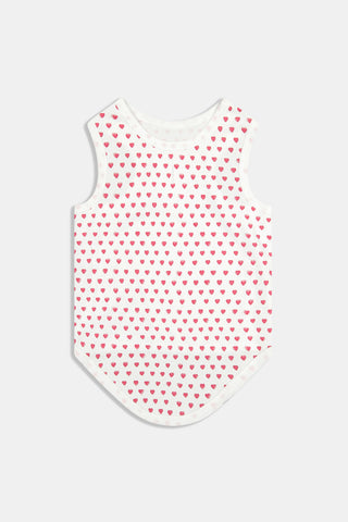 Pink Hearts Dog Pajamas