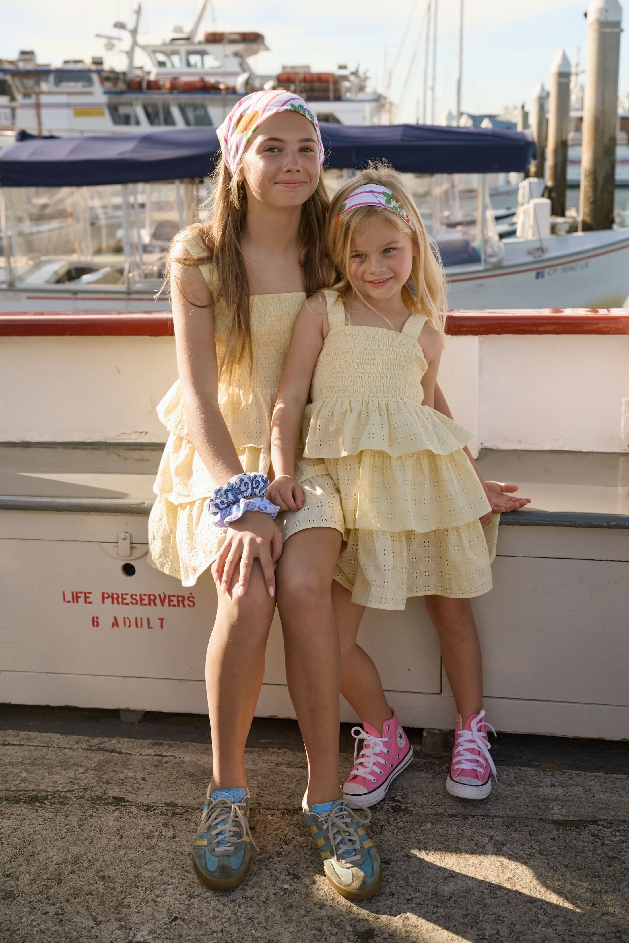 Kids Petal Eyelet Kenia Dress