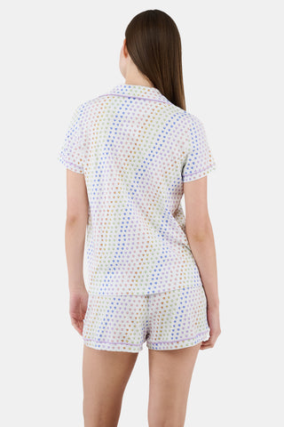 Disco Hearts Polo Pajamas