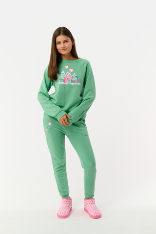 Kids Cozy Cabin Crewneck