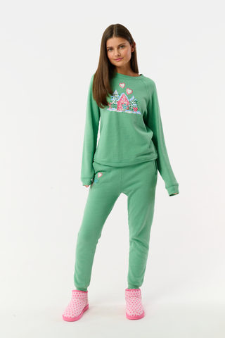 Kids Cozy Cabin Crewneck