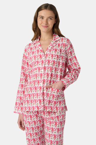Roller Rabbit Pink Monkey Loungewear