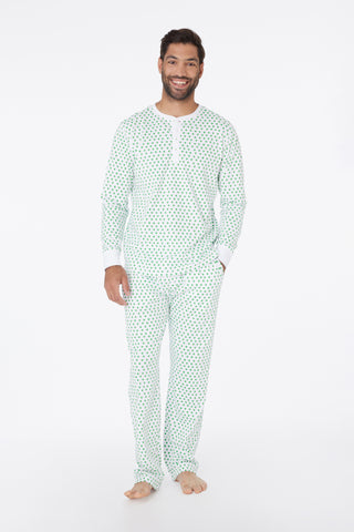 Roller Rabbit Men's Emerald Hearts Spencer Set