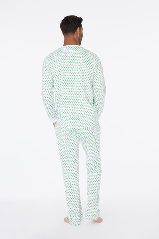 Roller Rabbit Men's Emerald Hearts Spencer Set