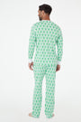 Roller Rabbit Men's Emerald Monkey Spencer Pajamas 