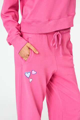 Roller Rabbit Berry Monkey Love Sweatpants