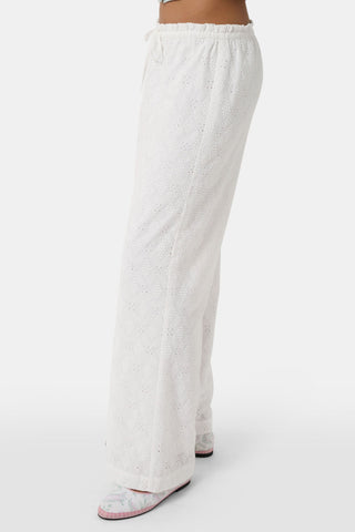 Roller Rabbit White Eyelet Lattice Lynette Pant
