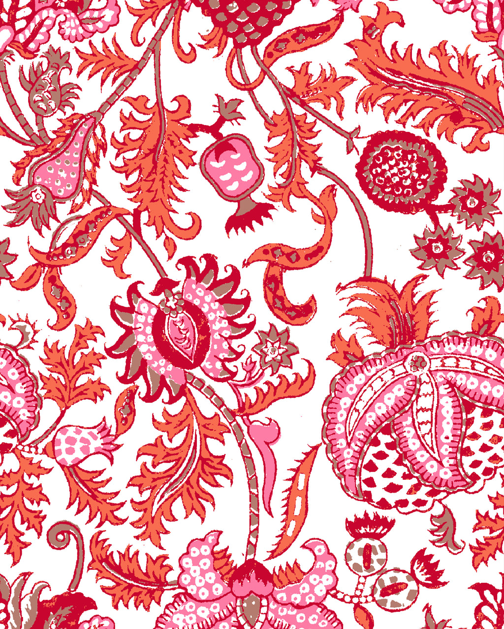 Roller Rabbit Pink Amanda Print