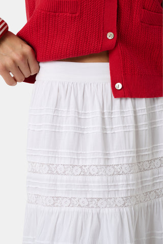 Roller Rabbit White Florence Lace Carlisa Skirt