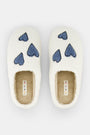 Hearts Fuzzy Slippers