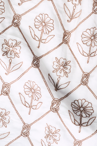 Infinity Floral Embroidery Valerie Skirt