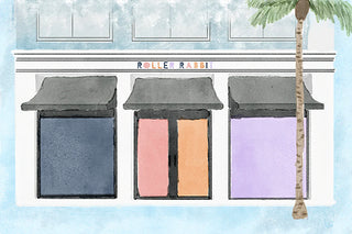 Roller Rabbit Palm Beach store watercolor