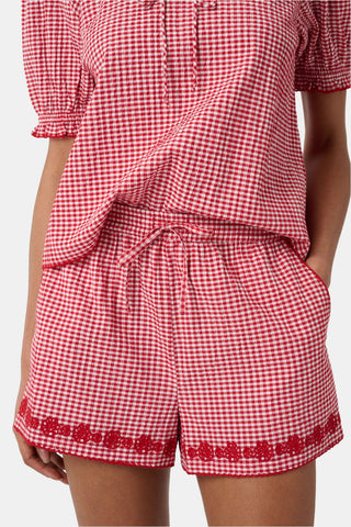 Roller Rabbit Red Gingham James Short