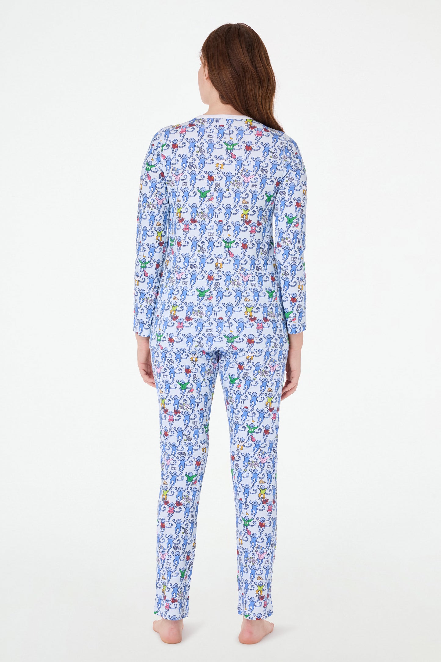 Roller Rabbit Greenwich Monkey Pajamas