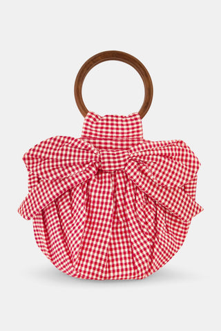 Roller Rabbit Red Gingham Miranda Purse