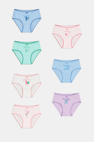Girls Days of the Week Underwear Pack