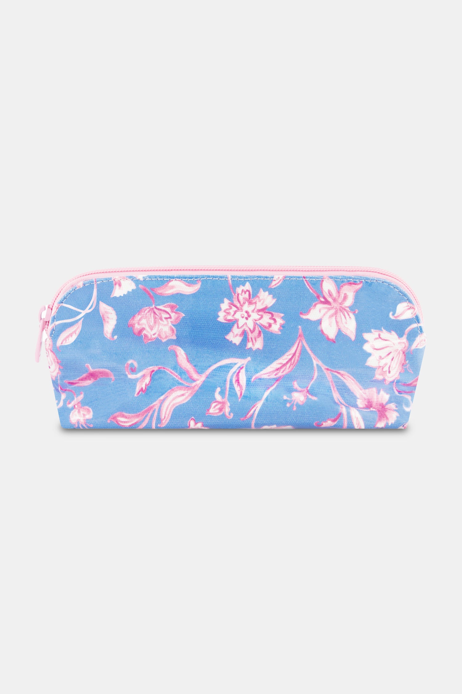 Roller Rabbit Delft Floral Makeup Bag