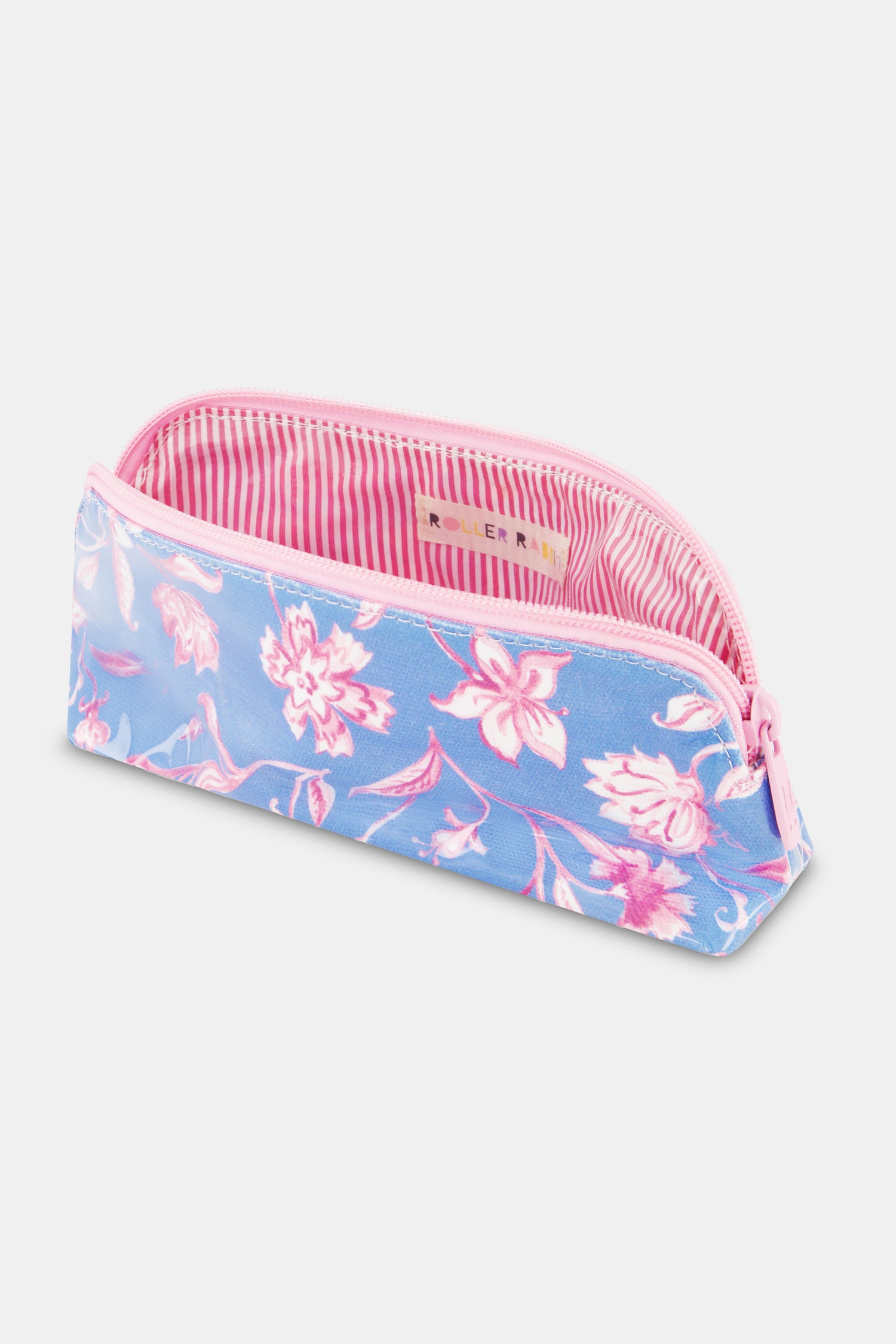 Roller Rabbit Delft Floral Makeup Bag