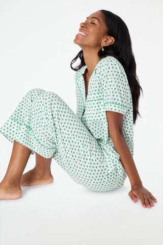 Roller Rabbit Emerald Hearts Liza Set