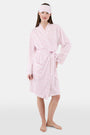 Roller Rabbit Pink Hearts Bundle of Love Robe & Face Mask