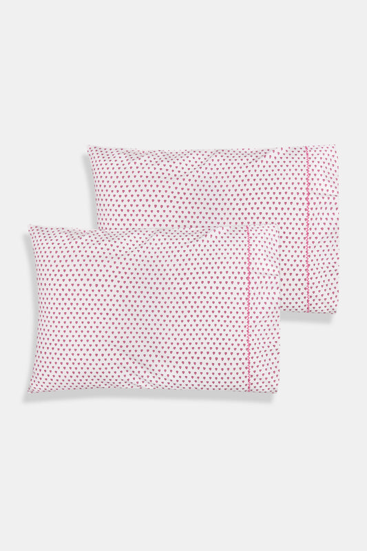 Hearts Pillowcase Set