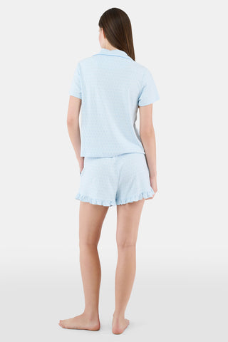 Hearts Tonal Wyatt Polo Pajamas