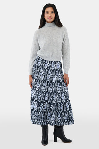 ROLLER RABBIT GREY HEATHER SEQUINS FELICE SWEATER