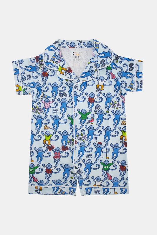 Infant Greenwich Monkey Polo Onesie view 1