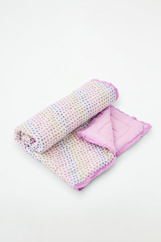 Roller Rabbit Disco Hearts Baby Quilt