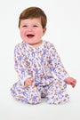 Roller Rabbit Orange Infant Trick or Treat Zipper Footie