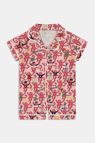 Infant Boston Monkey Polo Onesie
