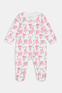 Infant Sleepy Sloth Zipper Footie
