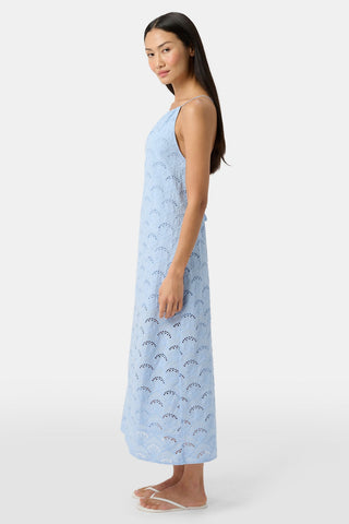 Roller Rabbit Light Blue Jemina Eyelet Athena Dress